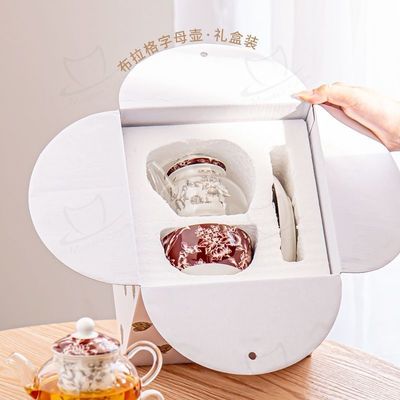 Drinkware Type Coffee Tea Sets Glass Ceramic Teapot Set With Cup Saucer Plate